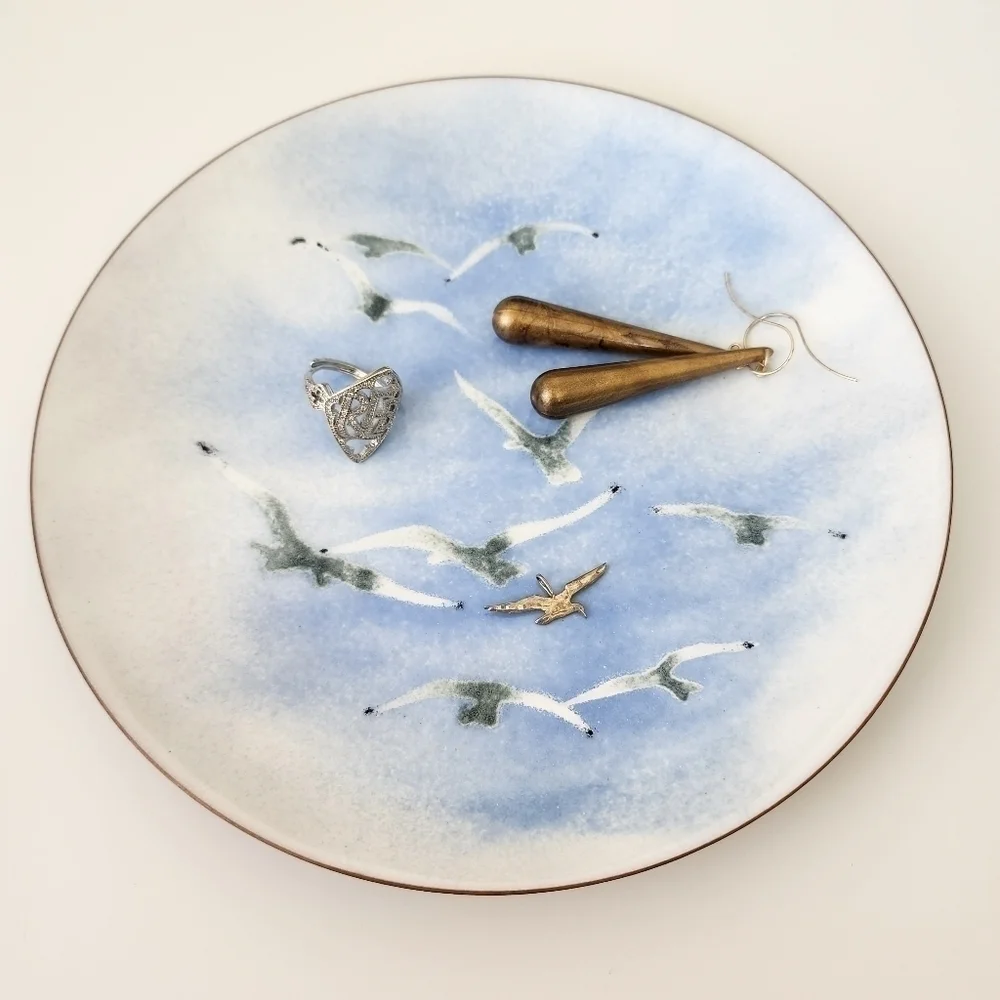 Taylor Swift 1989 Inspired Vintage Seagull  Decorative Plate Trinket Dish
